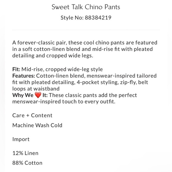 Free People Sweet Talk Chino Pants in Red Mango women size 4 NWOT - Picture 4 of 14